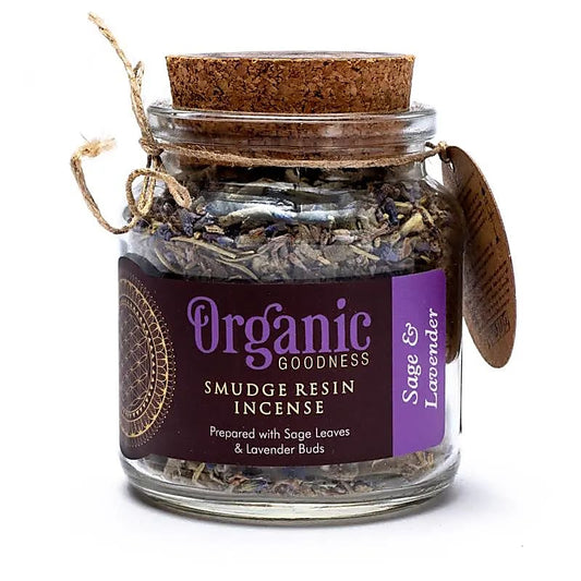 Natürliches Räucherharz für Aromatherapie "Salbei & Lavendel"