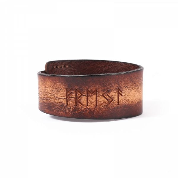 „Freya“ Armband aus Premiumleder, erhältlich in mehreren Farben