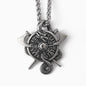 Halskette "Viking Vegvisir Schutzamulett"