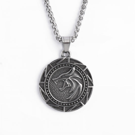 Halsband ”Fenrir – The Wolf of Fate” Silver