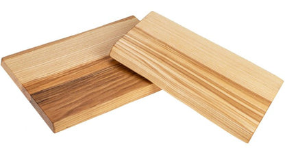 Schneidebrett mit geschliffener Holzkante aus Kernesche - 32 x 18-20cm x 22mm
