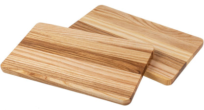 Schneidebrett aus Esche, geölt – 22,5 x 12,5 x 1,2 cm